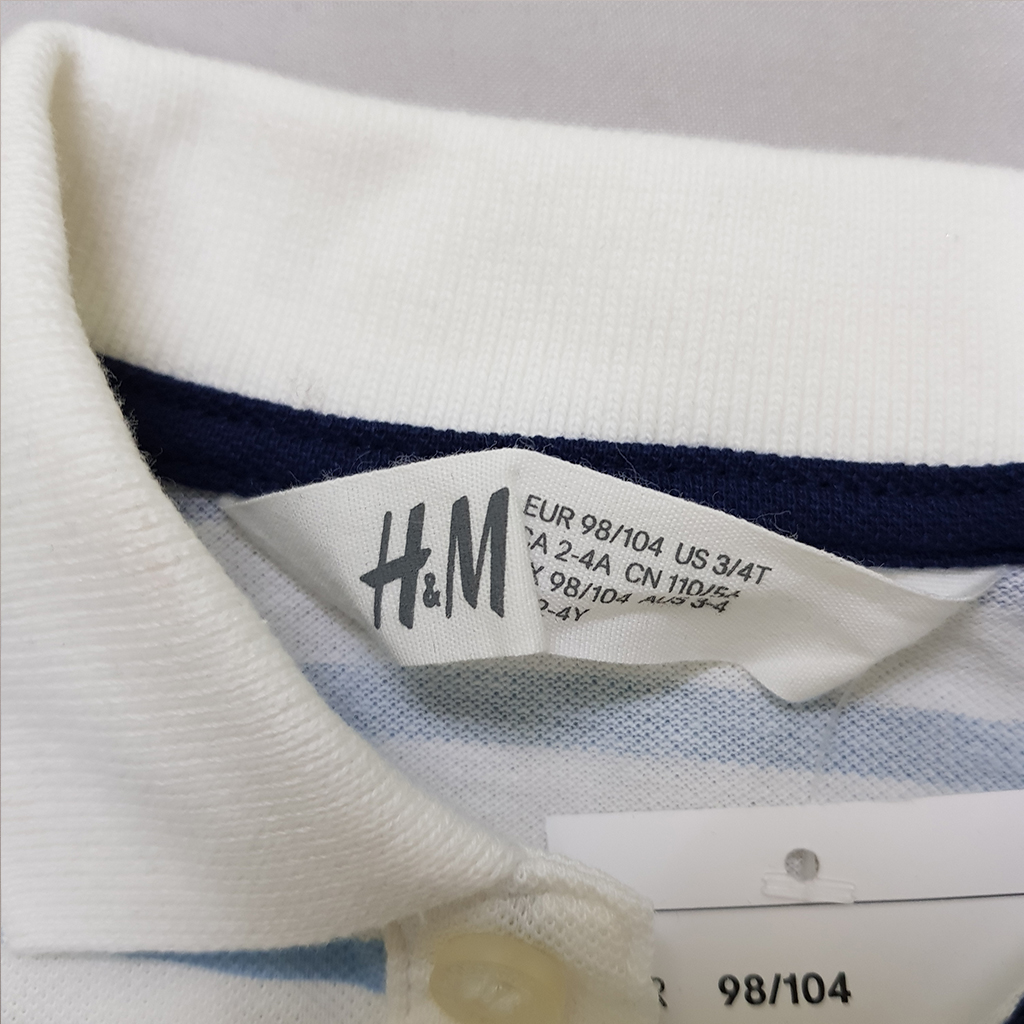 تی شرت پسرانه 36344 سایز 1.5 تا 10 سال مارک H&M