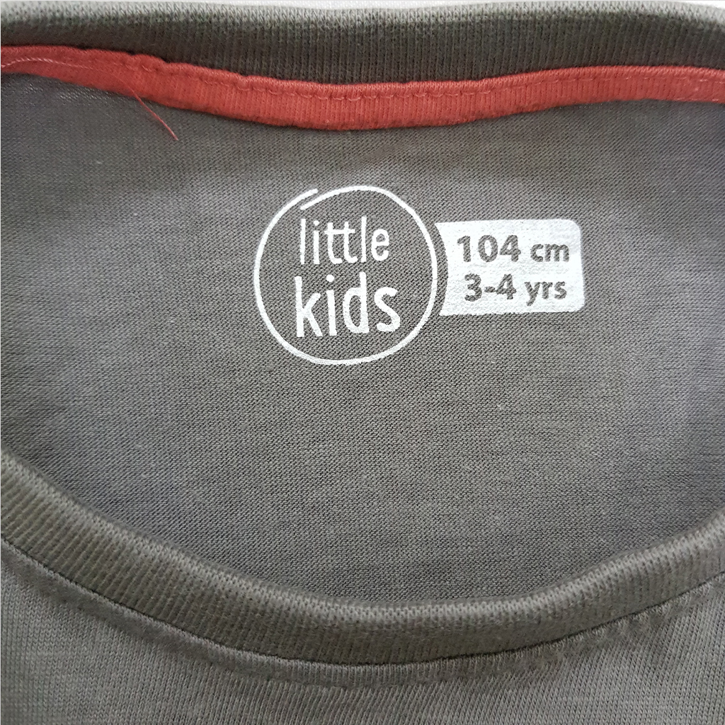 تی شرت پسرانه 36364 سایز 3 تا 9 سال کد 2 مارک Little Kids