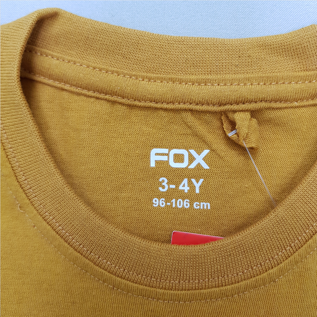 تی شرت پسرانه 36366 سایز 1.5 تا 13 سال کد 6 مارک FOX