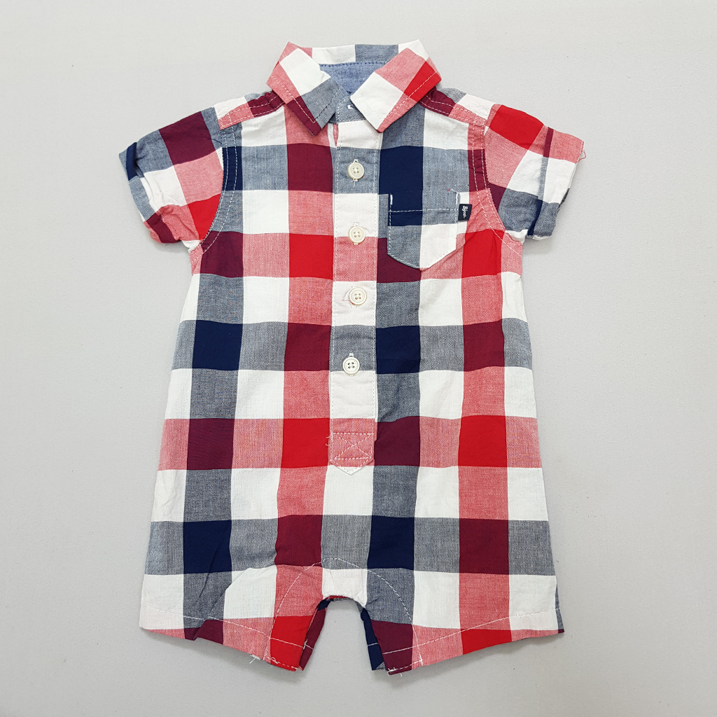 رامپر پسرانه 36470 سایز 3 تا 24 ماه مارک baby bgosh   *