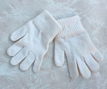 دستکش سفید بافت بچگانه برند C&A کد 2204816