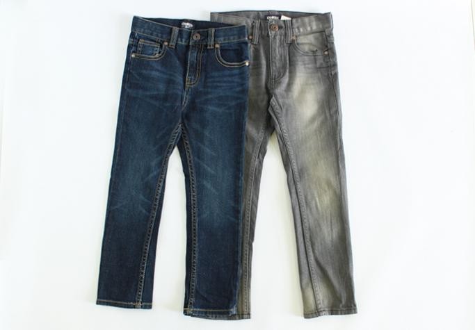 شلوار جینز پسرانه 10187 سایز 3 ماه تا 12 سال مارک OSHKOSH