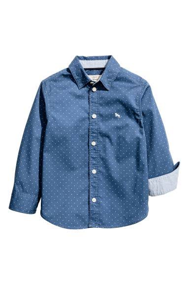 پیراهن پسرانه 37192 سایز 1.5 تا 14 سال مارک H&M