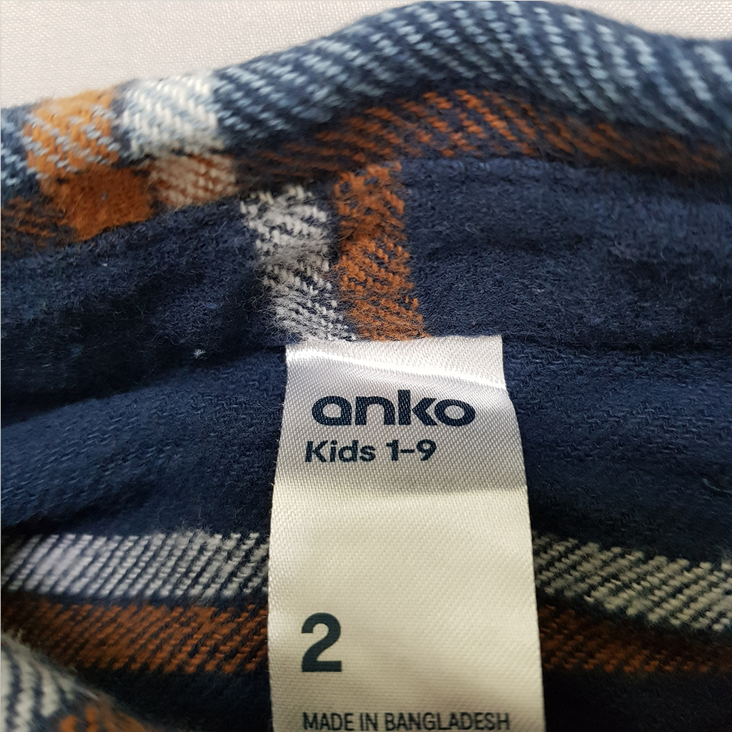 پیراهن گرم پسرانه 37187 سایز 1 تا 9 سال کد 3 مارک ANKO