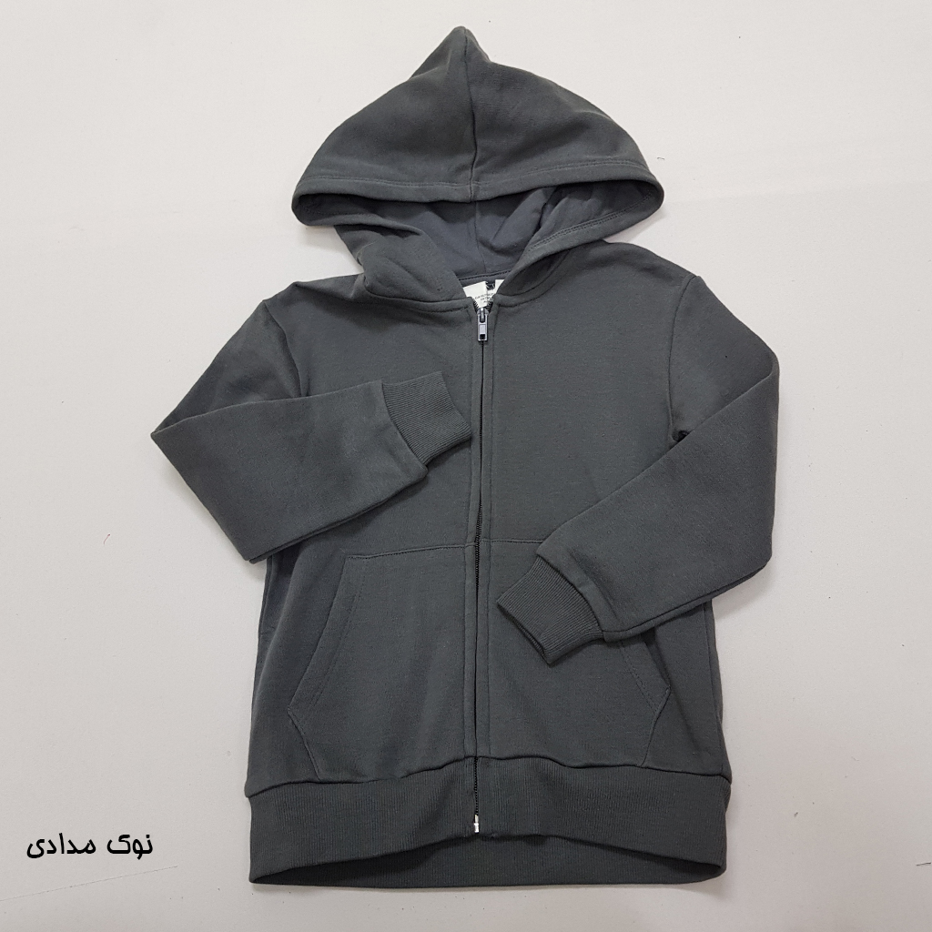 سویشرت توپنبه ای پسرانه 37349 سایز 1.5 تا 14 سال مارک H&M