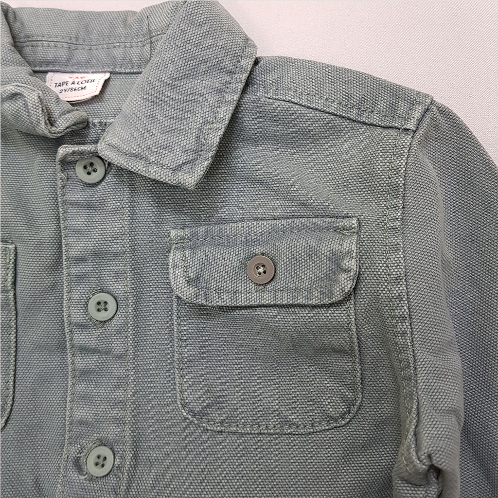 پیراهن جینز پسرانه 38304 سایز 2 تا 14 سال مارک TAPEA LOEIL   *