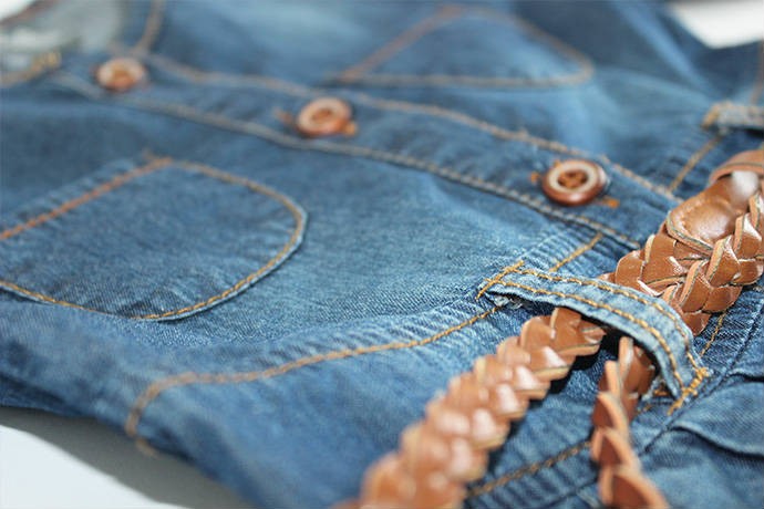  سارافون جینز دخترانه 100033 سایز 2 تا 7 سال مارک KIDS