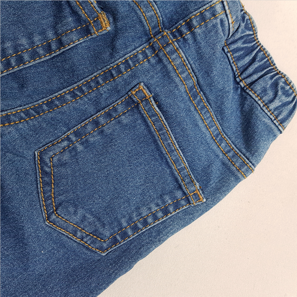 شلوار جینز دخترانه 38840 سایز 3 تا 8 سال مارک topolino   *
