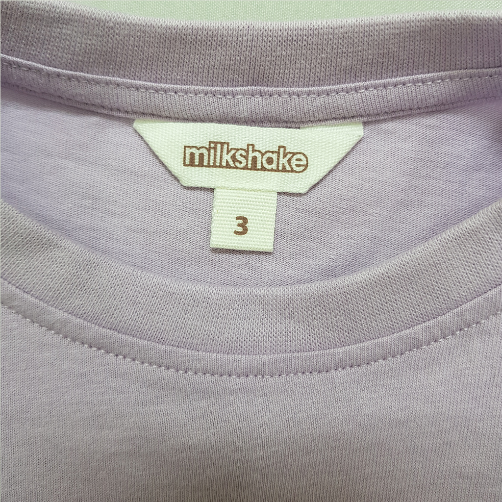 تی شرت دخترانه 39040 سایز 3 تا 8 سال مارک MILKSHAKE