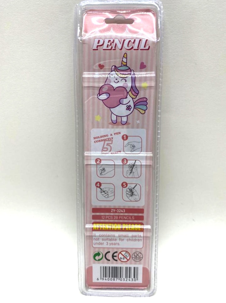 Pencil بسته 12عددی مدادپاکنی (6001)