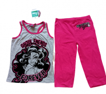 ست تاپ و شلوارک دخترانه برند مانستر المان کد 2205100