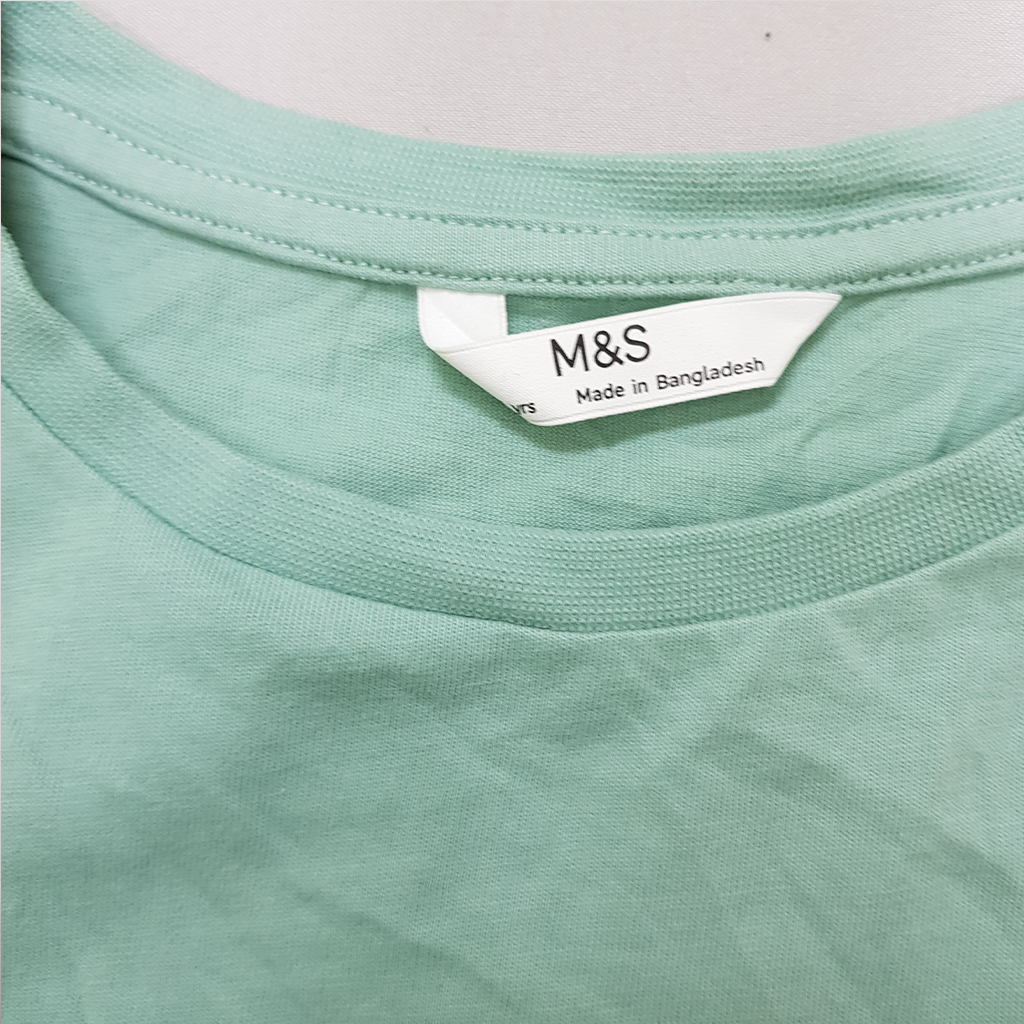 تی شرت حلقه ای دخترانه 39113 سایز 7 تا 16 سال کد 2.2 مارک M&S   *