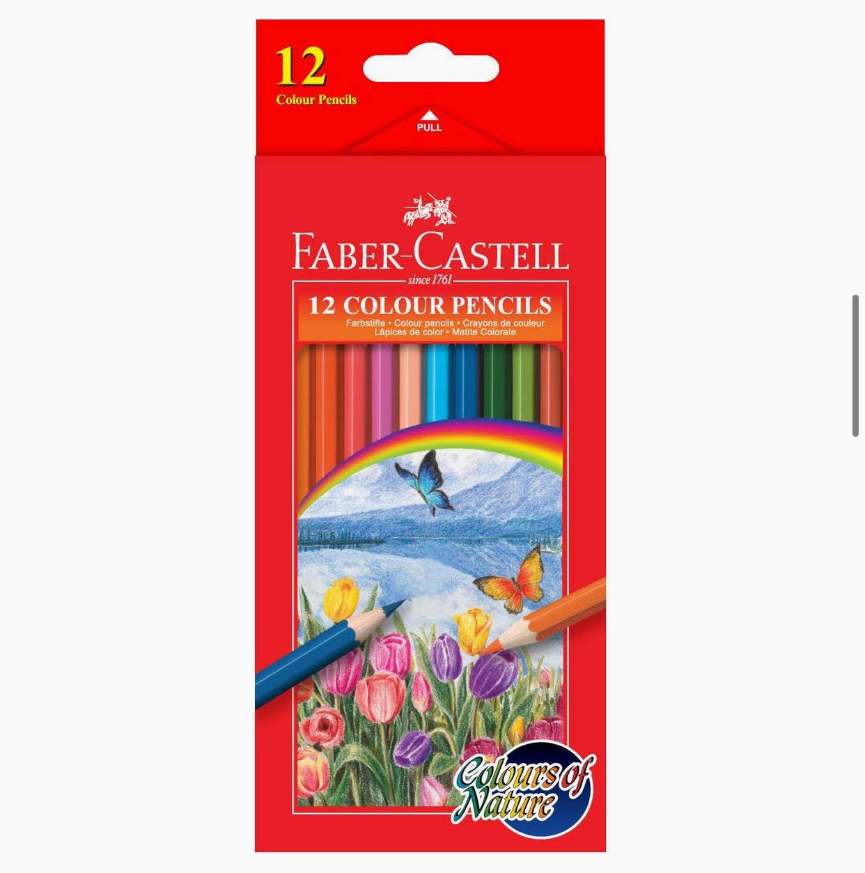 کتاب طراحی Faber Castell A4 1Pc + مداد رنگی 12 رنگ 1Pc + قلم نمدی 12 رنگ 1Pc + مداد رنگی مومی 12 رنگ 1Pc, 1909(6114) اورجینال