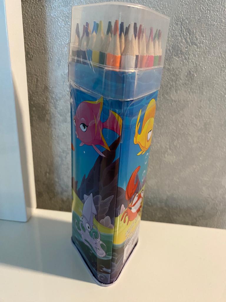باکس مداد رنگی 36عددی (6170)