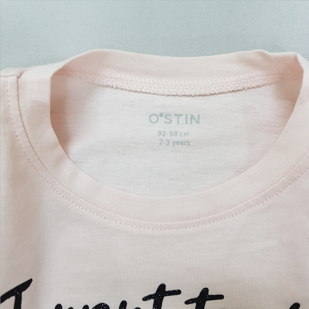تی شرت دخترانه 39396 سایز 2 تا 13 سال مارک OSTIN   *