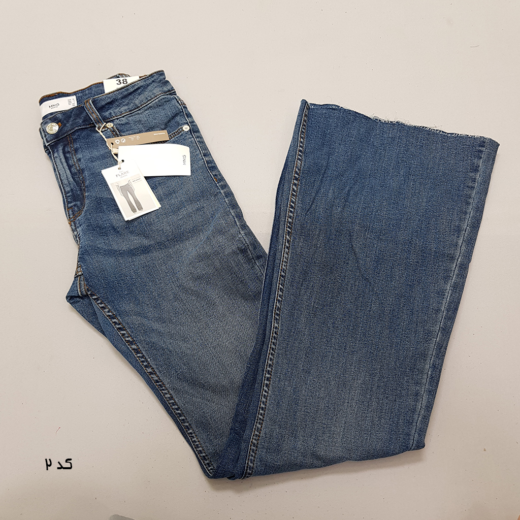 شلوار جینز زنانه 39551 سایز 34 تا 44 مارک MANGO