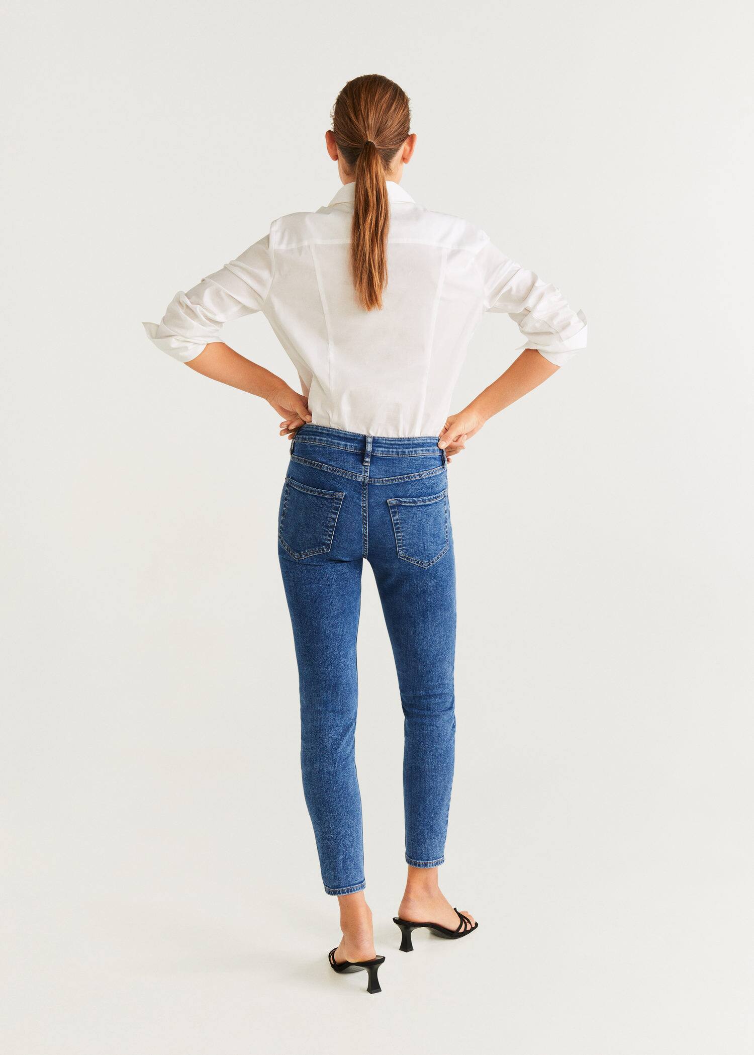 شلوار جینز زنانه 39551 سایز 34 تا 44 مارک MANGO