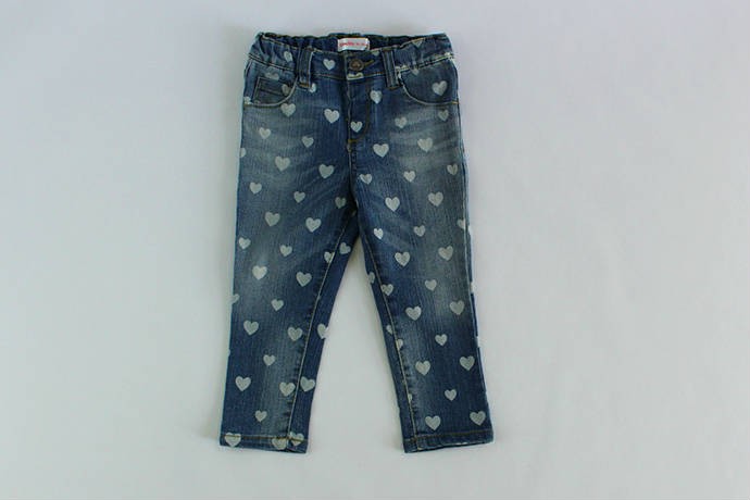شلوار جینز دخترانه 10242 سایز 6 ماه تا 7 سال مارک GEEJAY
