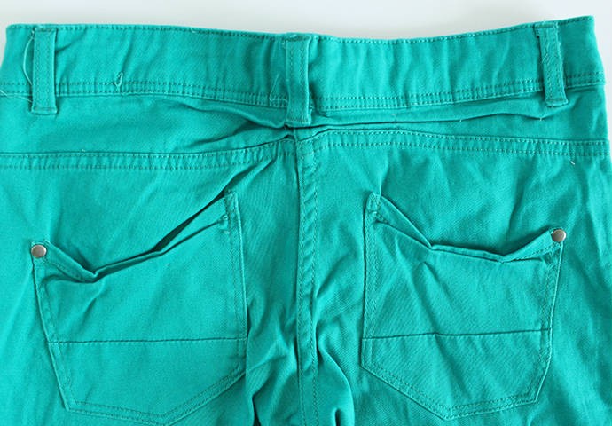 شلوار جینز دخترانه 10237 سایز 10 تا 18سال مارک KIABI