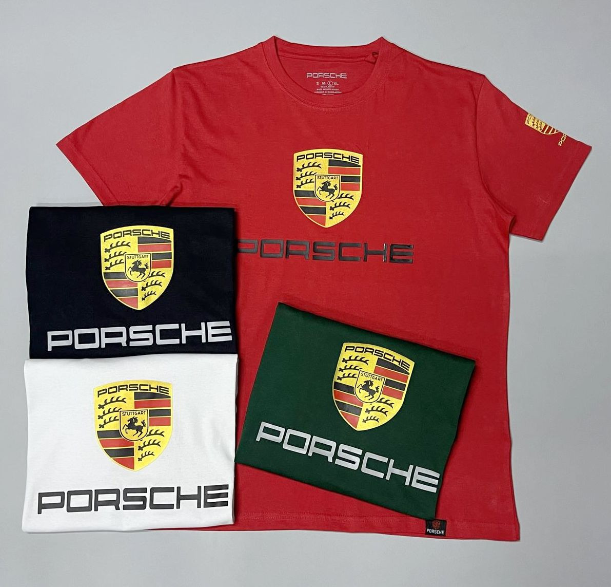 تی شرت مردانه سایز S تا XL برند Porsche کد 10093411