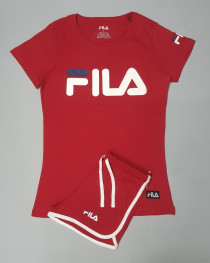 ست تی شرت و شرت زنانه سایز M   L   XL برند Fila کد 10093460