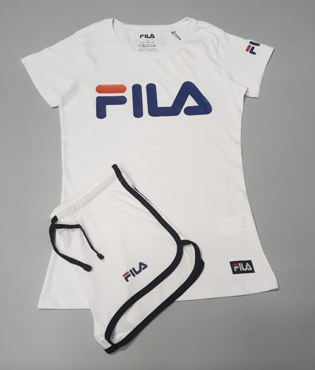 ست تی شرت و شرت زنانه سایز S   XL   2XL برند Fila کد 10093456