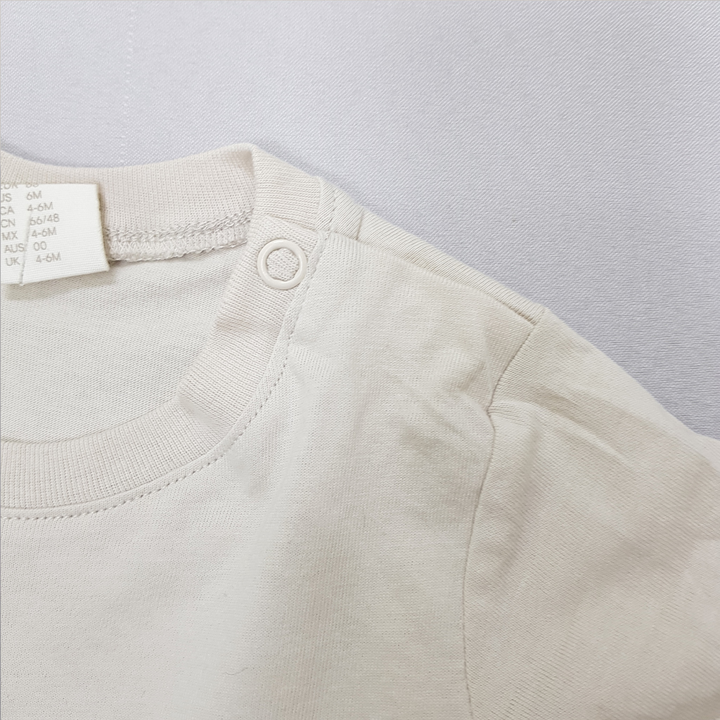 تی شرت پسرانه 40141 سایز 3 ماه تا 2 سال کد 8 مارک H&M