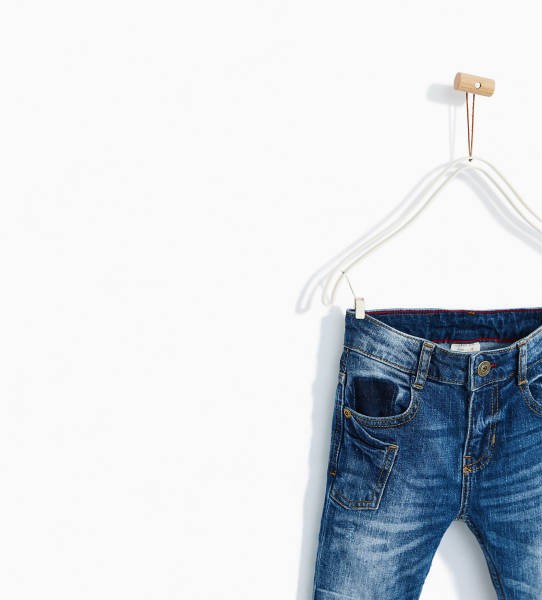 شلوار جینز پسرانه 16692 سایز 4 تا 11 سال مارک ZARA