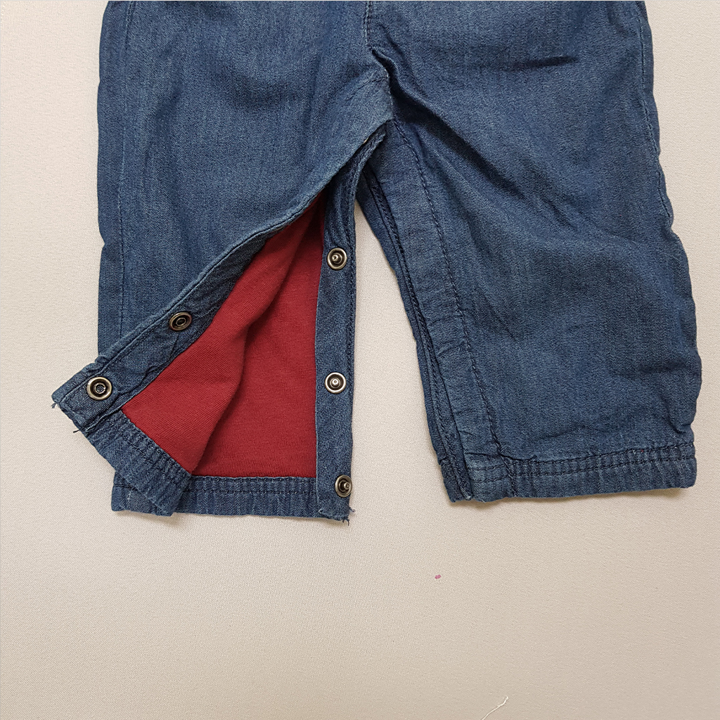 پیشبندار جینز بچگانه 40481 سایز 3 تا 24 ماه مارک Dupareil