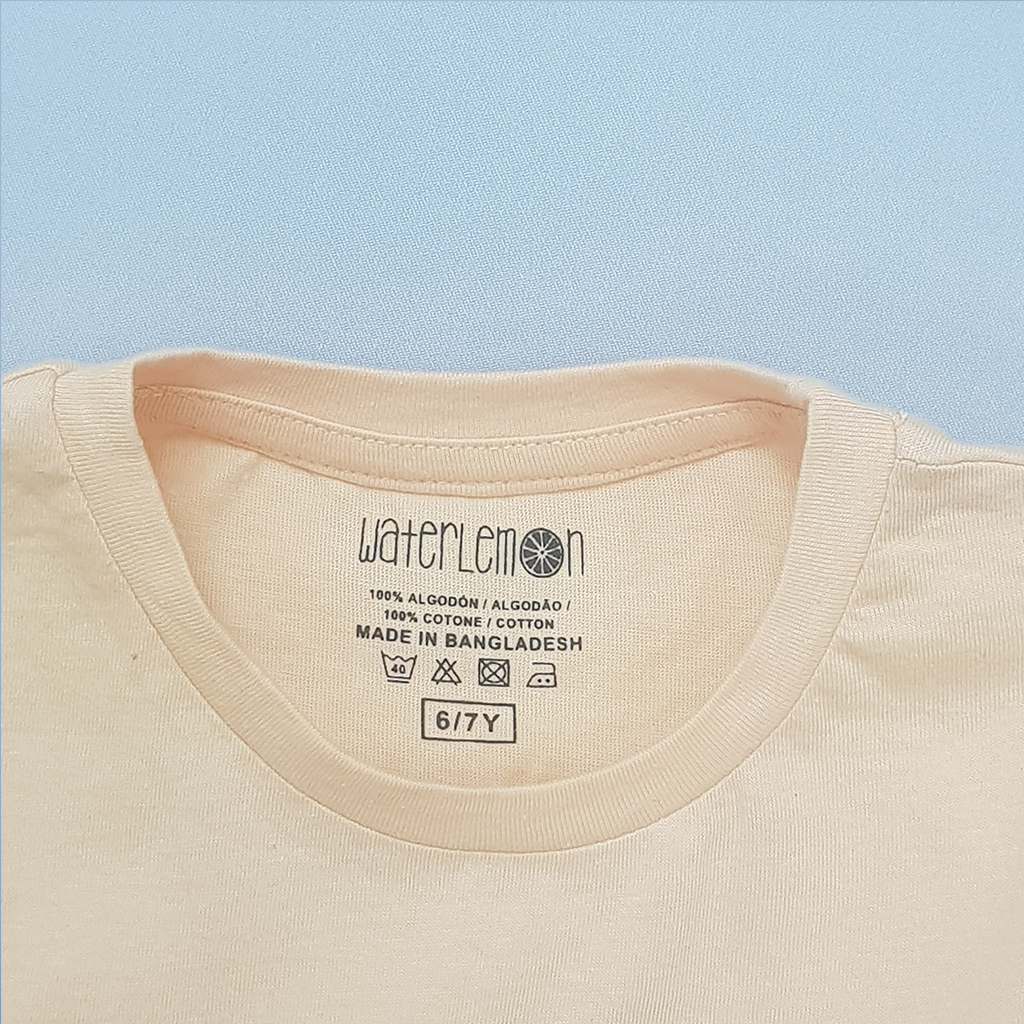 تی شرت دخترانه 40800 سایز 2 تا 13 سال مارک WaterLemon