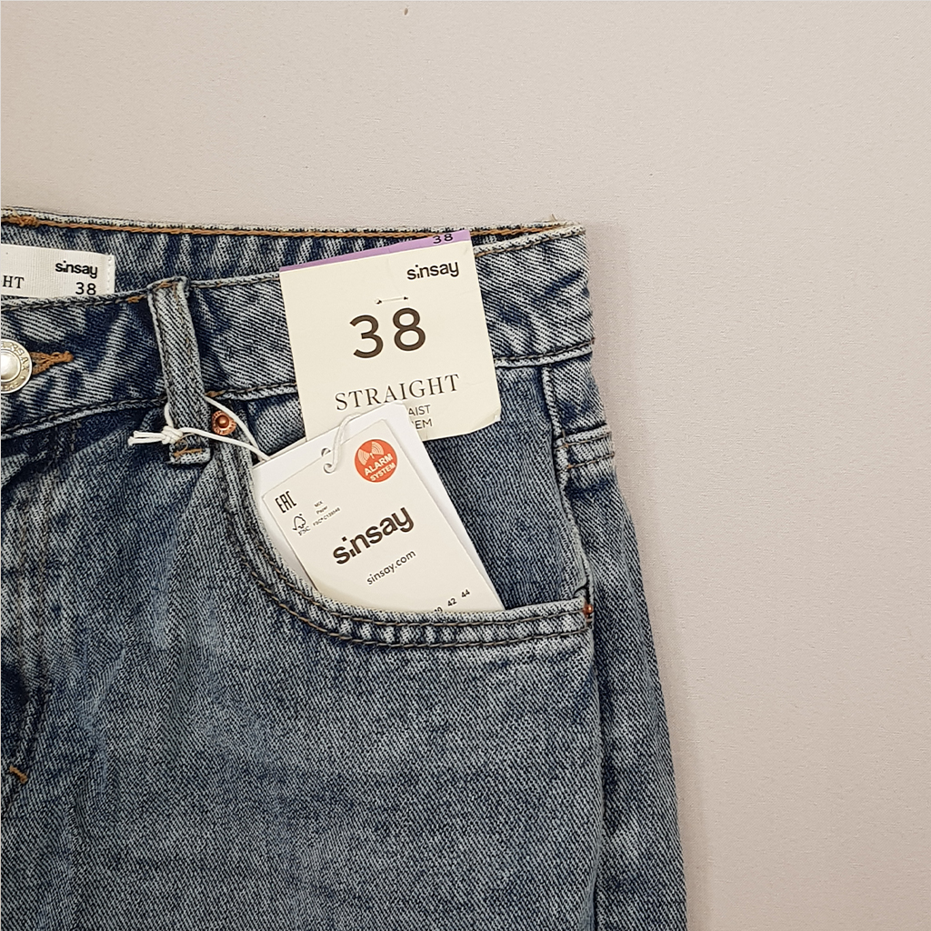 شلوار جینز زنانه 40813 سایز 32 تا 44 مارک SINSAY