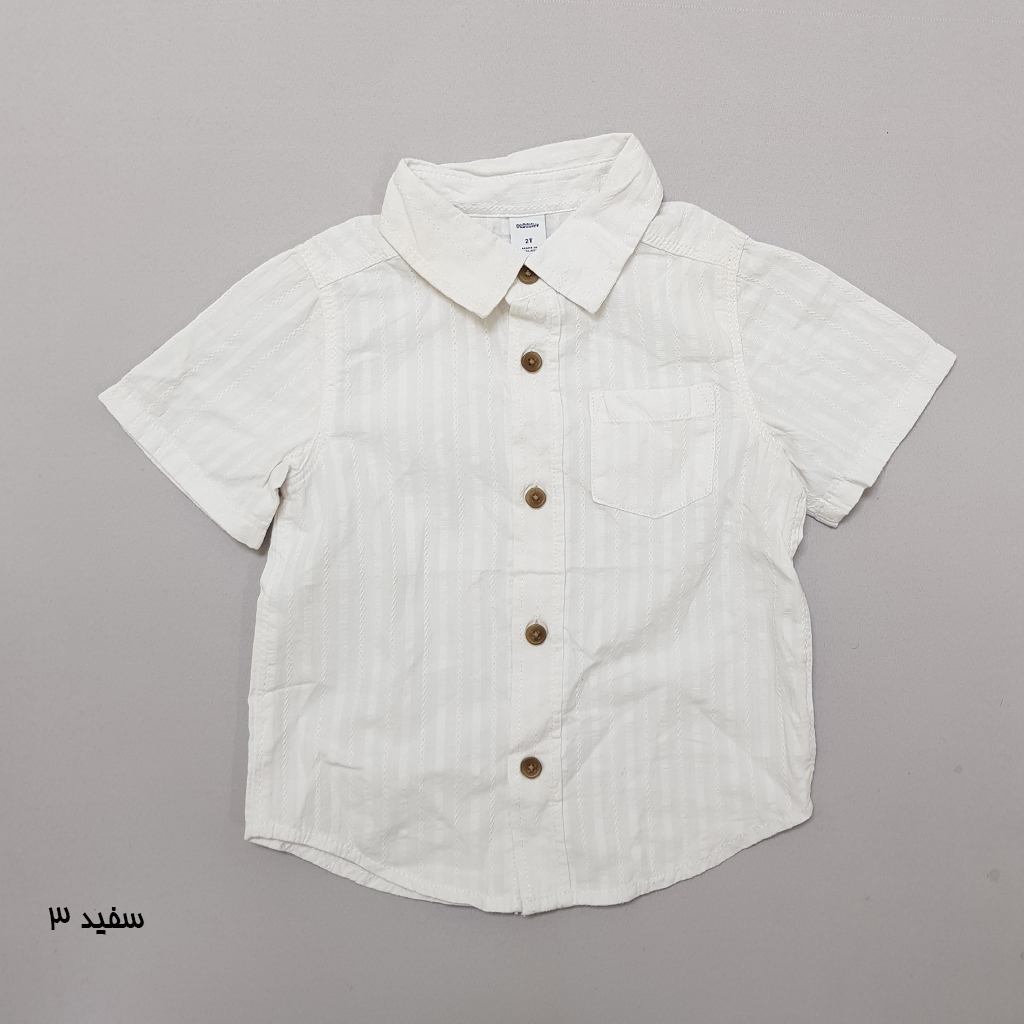 پیراهن پسرانه 40969 سایز 18 ماه تا 5 سال کد 2 مارک OLD NAVY