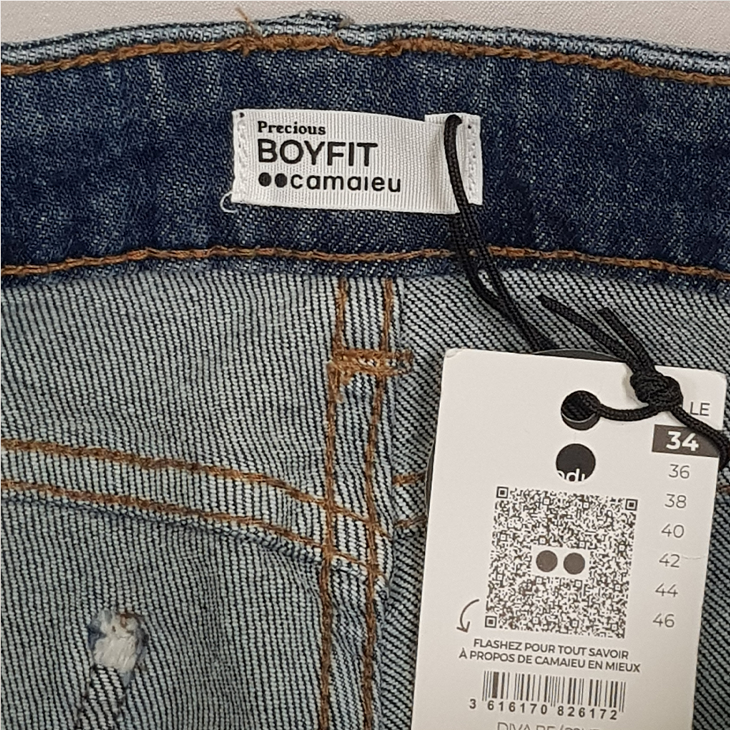 شلوار جینز 20418 سایز 34 تا 44 مارک BoyFit
