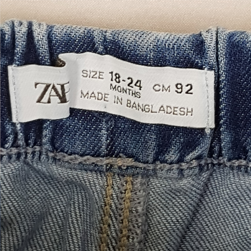 شلوار جینز 20781 سایز 9 ماه تا 6 سال مارک ZARA
