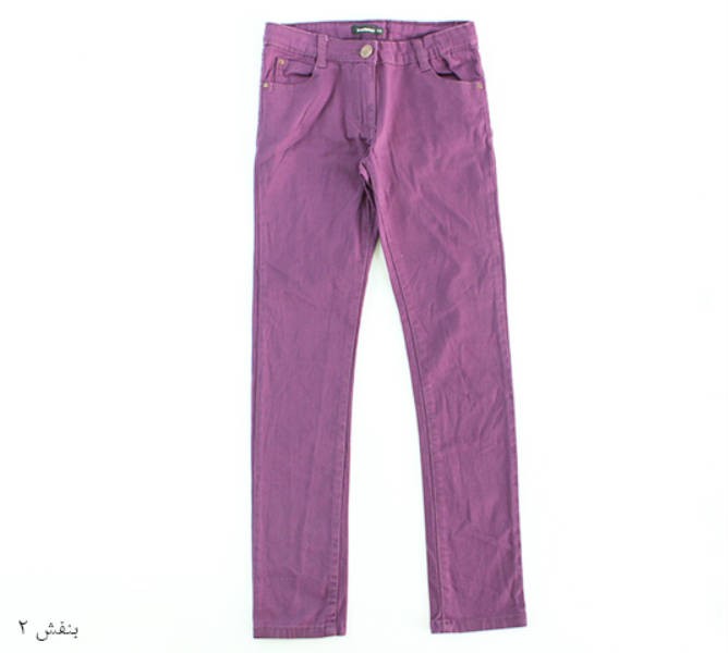 شلوار جینز رنگی دخترانه 150034 سایز 3 تا 14 سال مارک inextenso  محصول بنگلادش