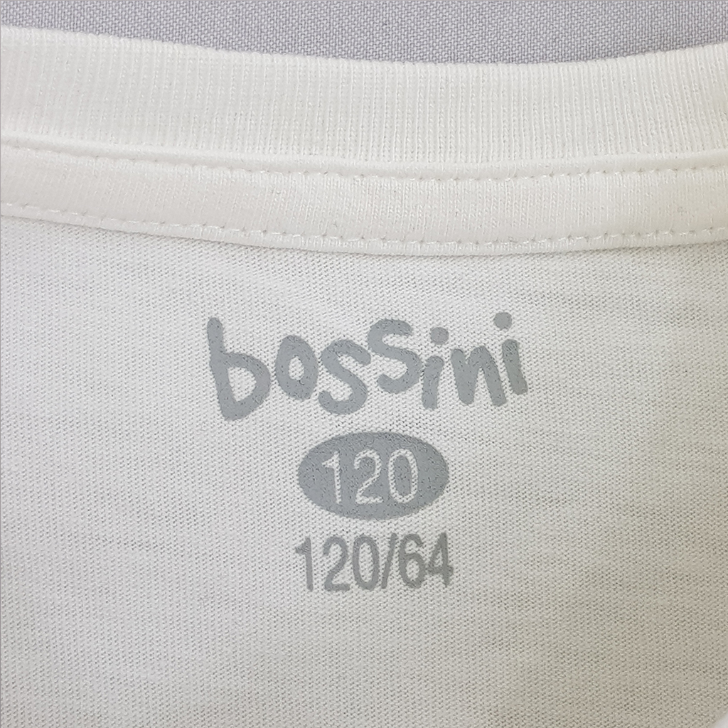 تی شرت دخترانه 21245 سایز 100 تا 160 مارک bossini
