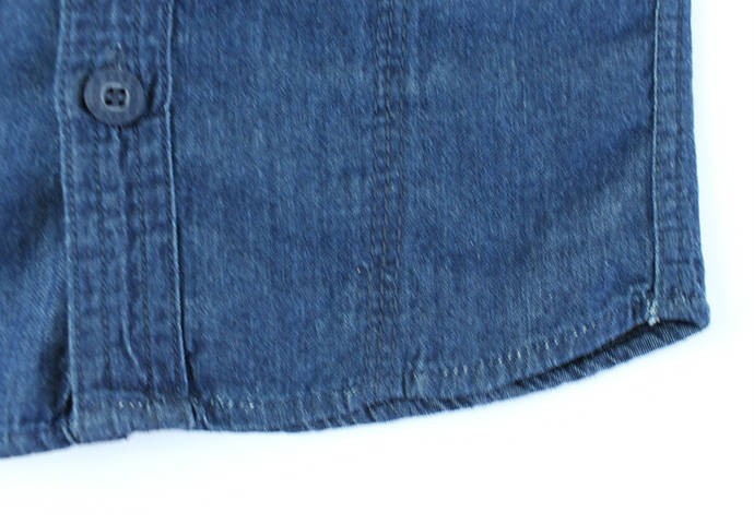 پیراهن جینز پسرانه 100118 سایز 2 تا 5 سال مارک NEXT محصول بنگلادش
