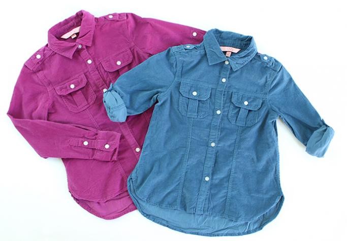 پیراهن مخمل کبریتی دخترانه 100136 سایز 3 تا 14 سال مارک OVS  محصول بنگلادش