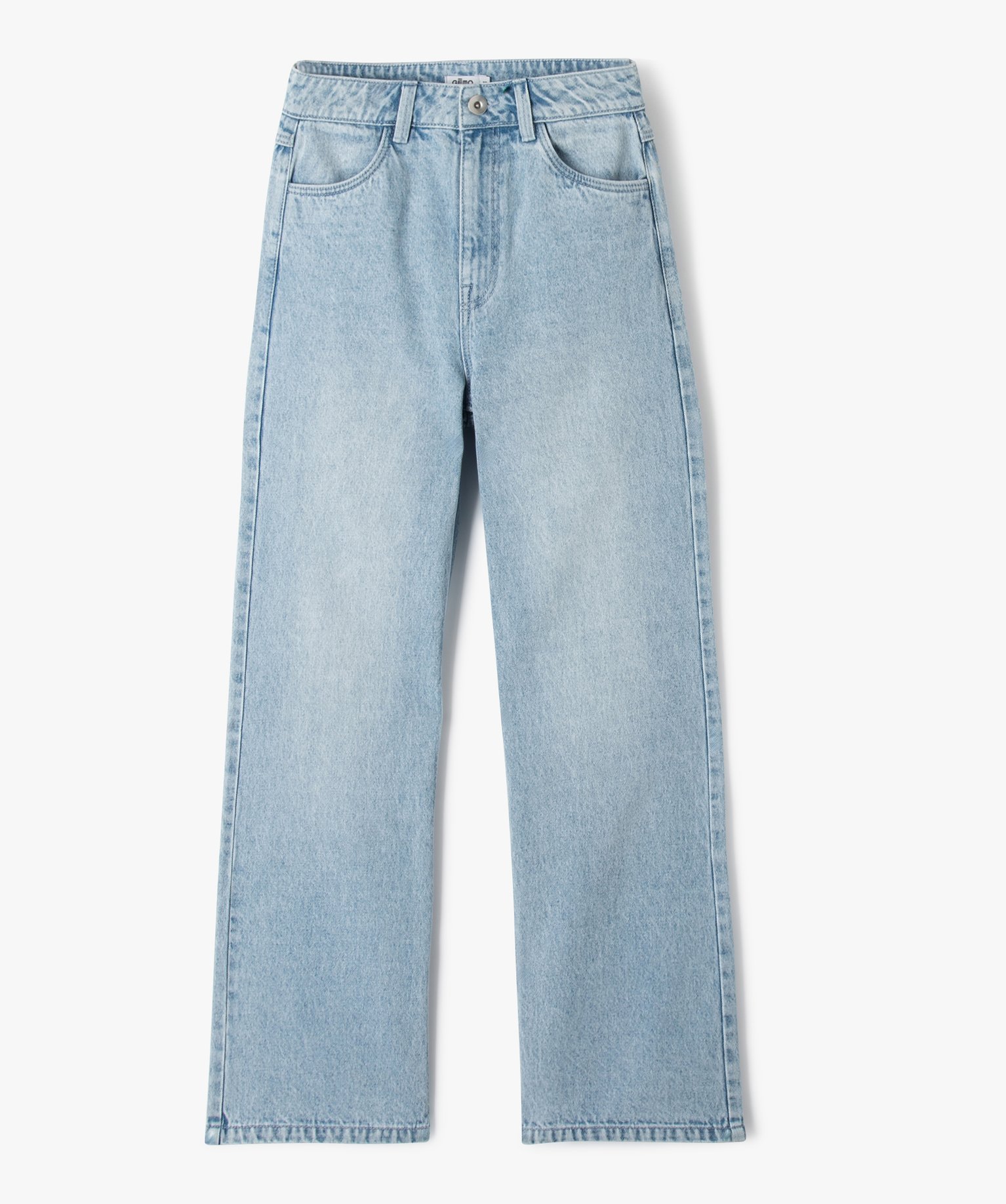 شلوار جینز دخترانه 21480 سایز 6 تا 12 سال مارک GEMO