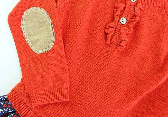 پیراهن کرکی دخترانه 100150 سایز 6 تا 18 ماه مارک SILVERSUN   محصول بنگلادش