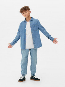 پیراهن جینز 21675 سایز 1.5 تا 11 سال مارک primark