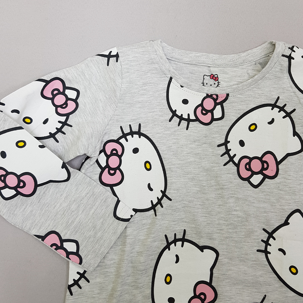 ست دخترانه 21808 سایز 4 تا 9 سال مارک HELLO KITTY