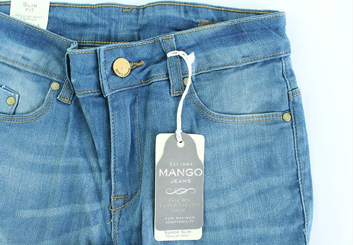 شلوار جینز کشی  زنانه  200088 سایز 34 تا 42 مارک MANGO
