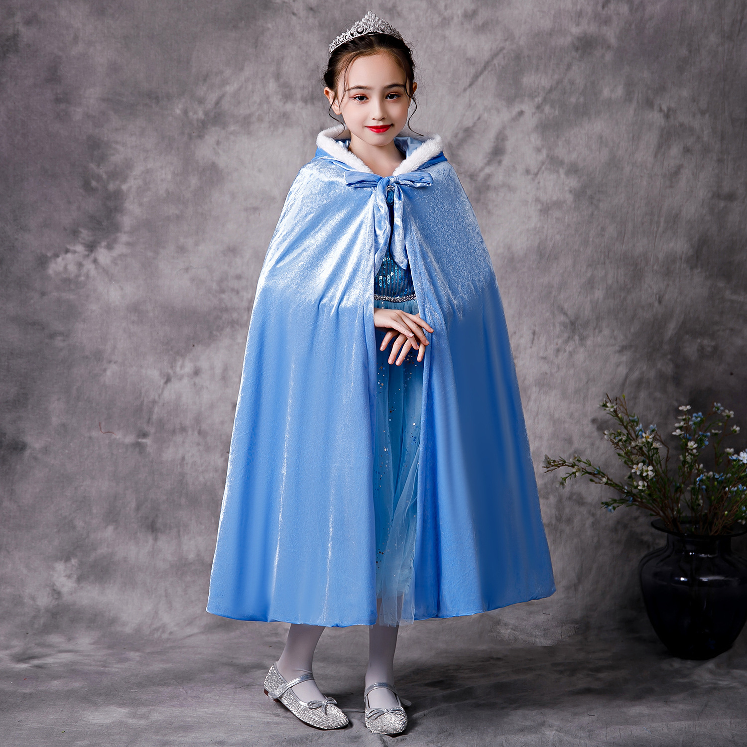 لباس دیزنی پرنسس دخترانه 2 تا 9سال کد10418
