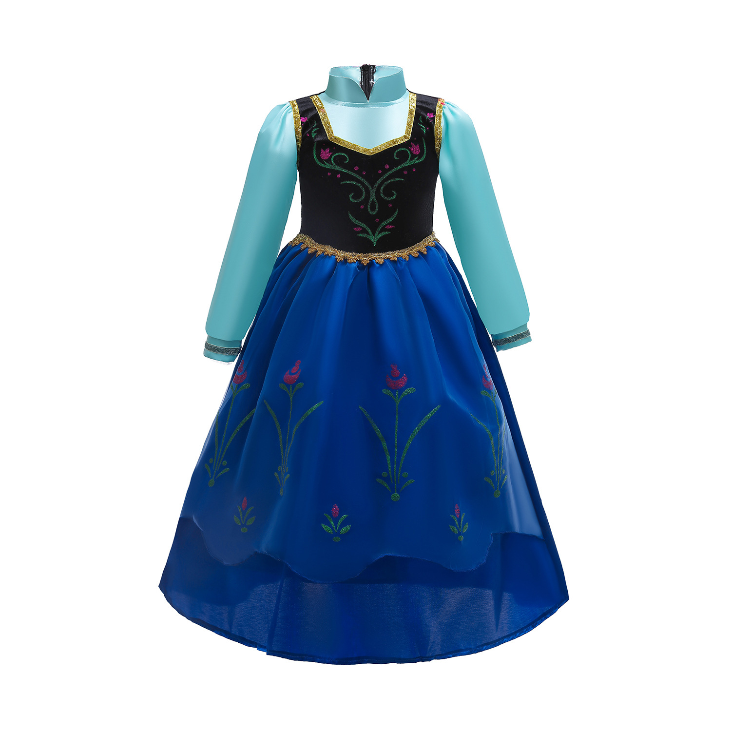 لباس دیزنی پرنسس دخترانه 2 تا 8سال کد10420