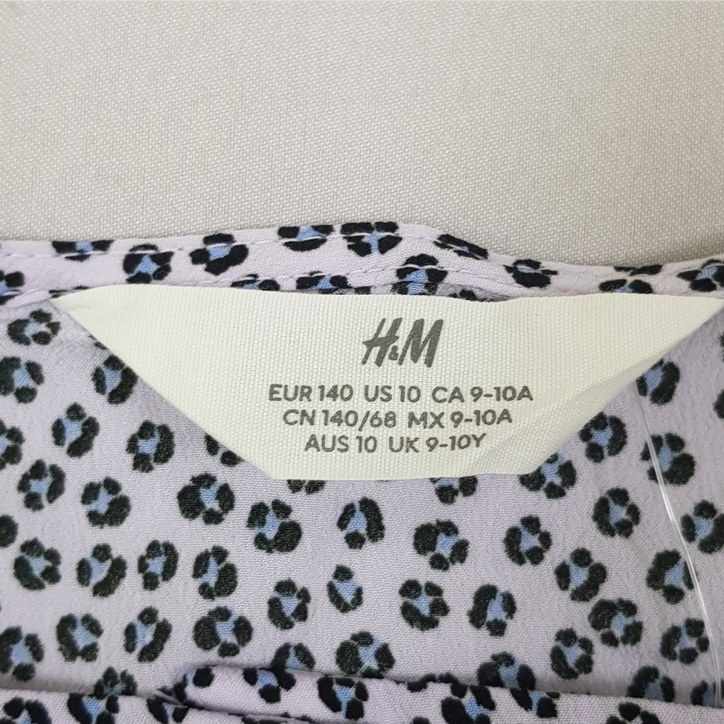 ست دخترانه 22102 سایز 8 تا 14 سال کد 1 مارک H&M