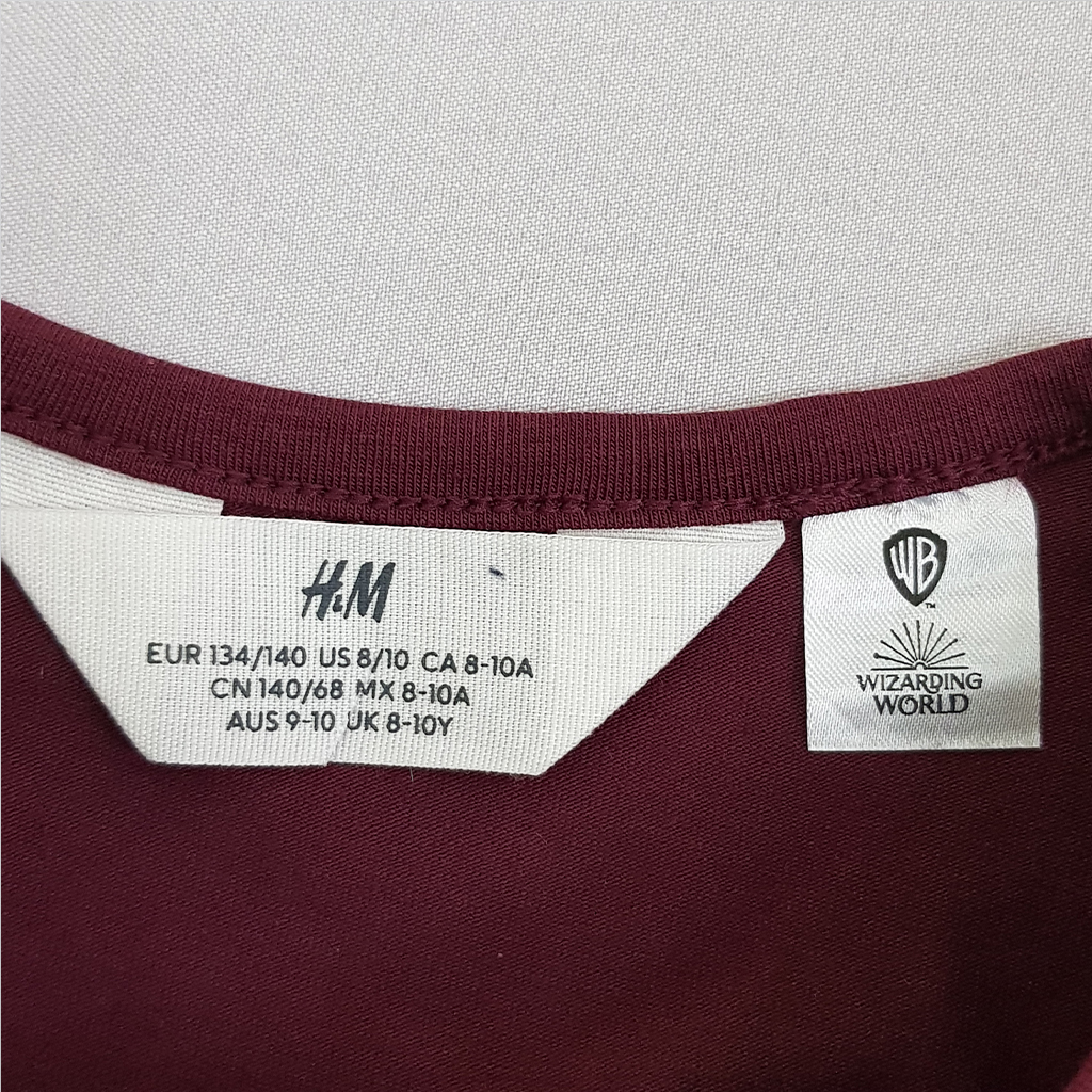 تی شرت دخترانه 22426 سایز 9 تا 14 سال مارک H&M