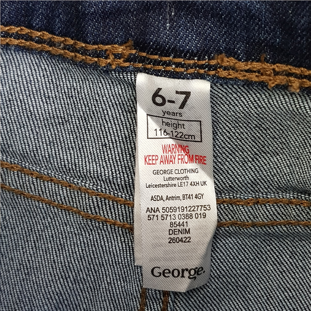 شلوار جینز 22314 سایز 4 تا 16 سال مارک GEORGE