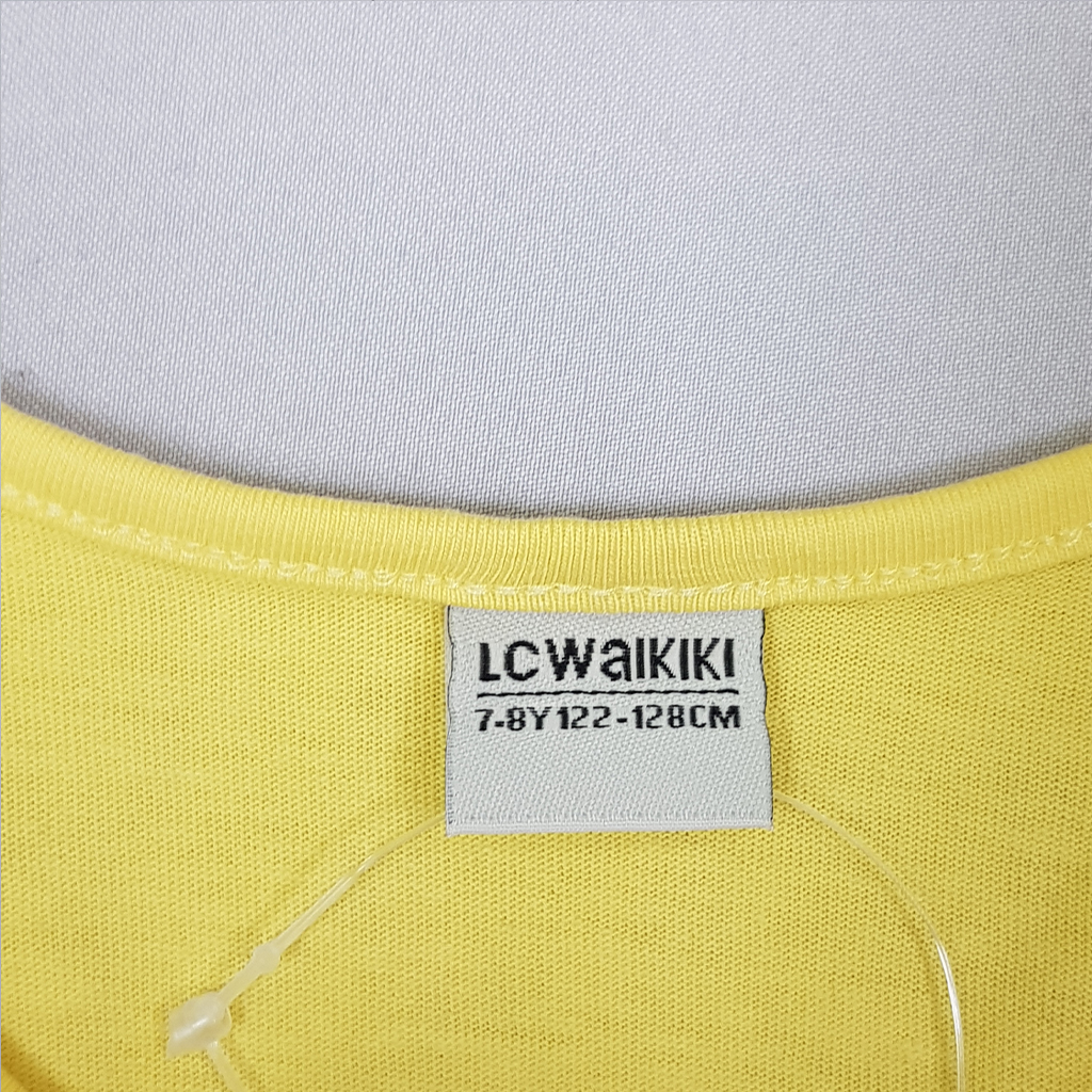 تی شرت دخترانه 22524 سایز 3 تا 13 سال مارک LC WALKIKI
