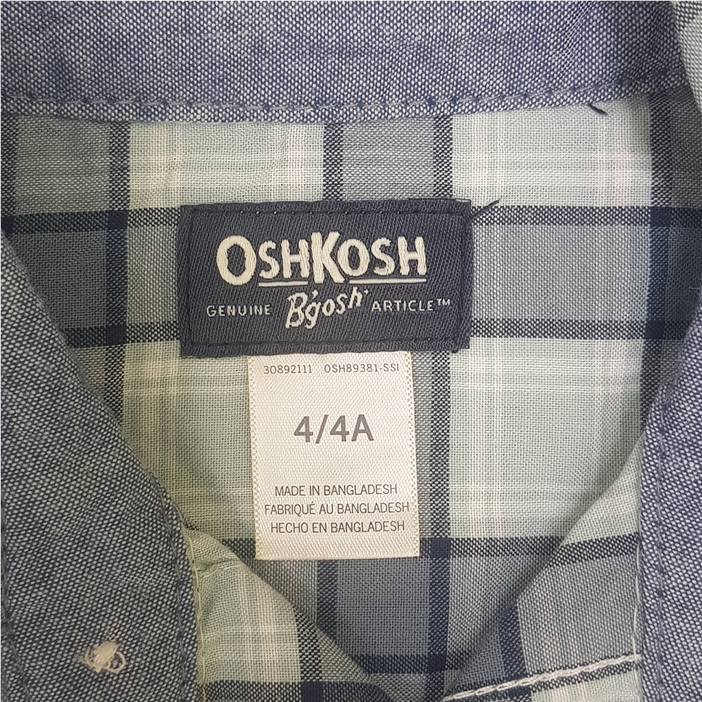 پیراهن پسرانه 22738 سایز 18 ماه تا 14 سال مارک OSHKOSH